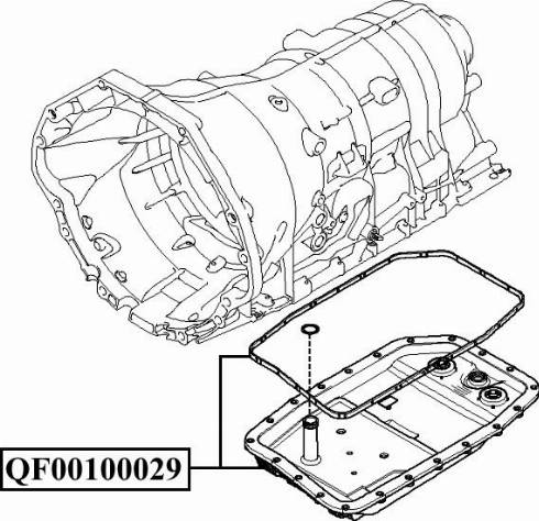 Quattro Freni QF00100029 - Coppa olio, Cambio automatico autozon.pro