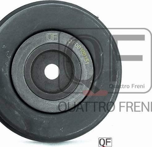 Quattro Freni QF00100151 - Galoppino / Guidacinghia, Cinghia Poly-V autozon.pro