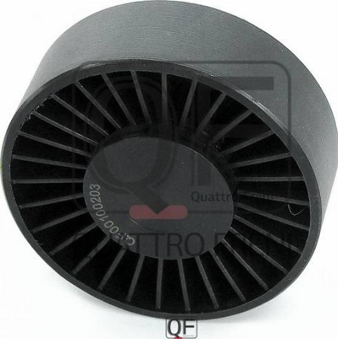 Quattro Freni QF00100203 - Galoppino / Guidacinghia, Cinghia Poly-V autozon.pro