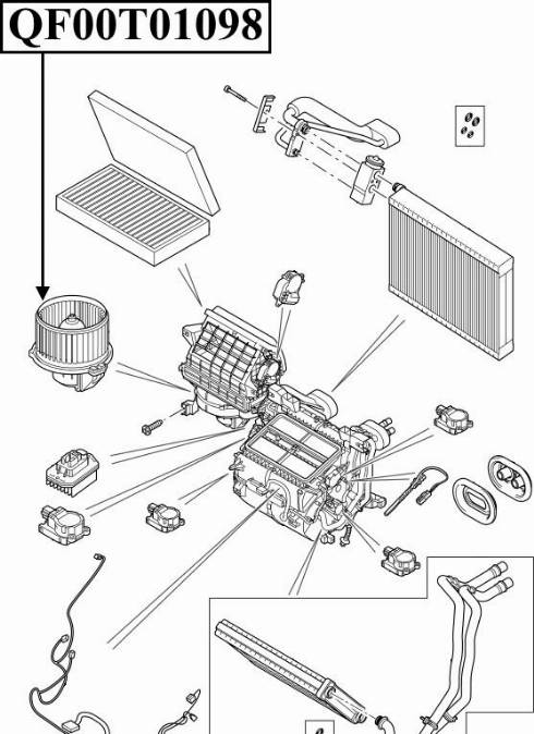 Quattro Freni QF00Q00013 - Ventilatore abitacolo autozon.pro