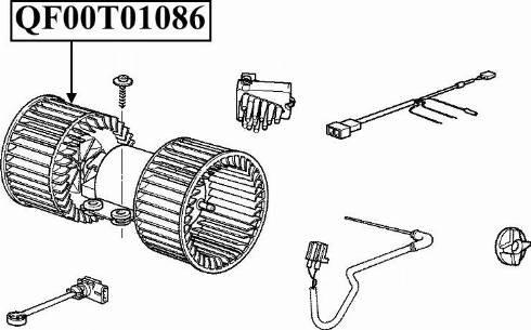 Quattro Freni QF00T01086 - Ventilatore abitacolo autozon.pro