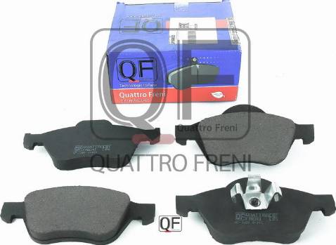 Quattro Freni QF89600 - Kit pastiglie freno, Freno a disco autozon.pro