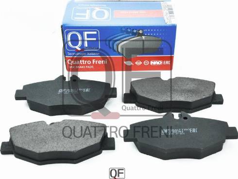 Quattro Freni QF89000 - Kit pastiglie freno, Freno a disco autozon.pro