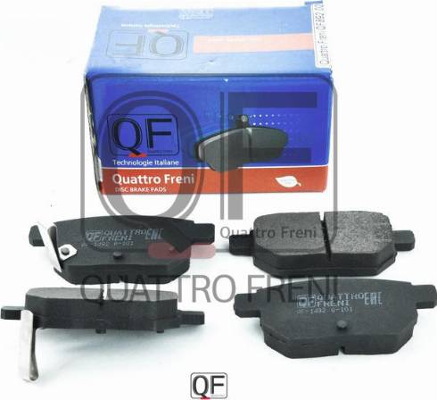 Quattro Freni QF89202 - Kit pastiglie freno, Freno a disco autozon.pro