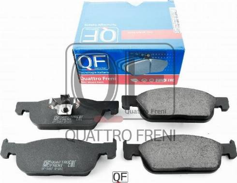 Quattro Freni QF89700 - Kit pastiglie freno, Freno a disco autozon.pro