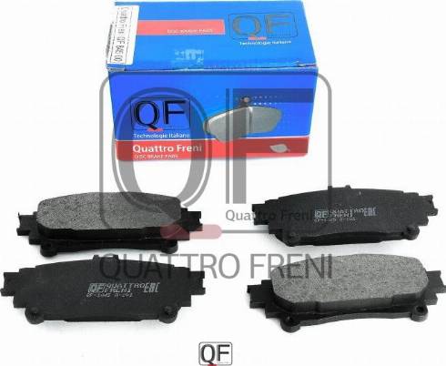 Quattro Freni QF84500 - Kit pastiglie freno, Freno a disco autozon.pro