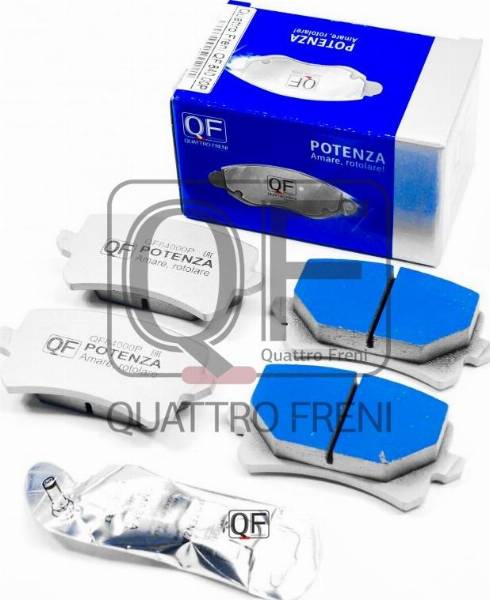 Quattro Freni QF84000P - Kit pastiglie freno, Freno a disco autozon.pro