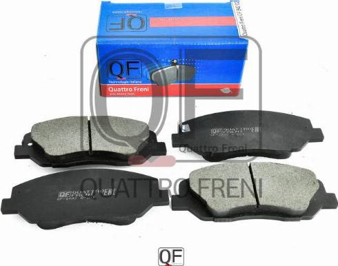 Quattro Freni QF84202 - Kit pastiglie freno, Freno a disco autozon.pro