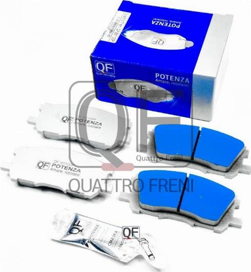 Quattro Freni QF85100P - Kit pastiglie freno, Freno a disco autozon.pro