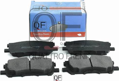 Quattro Freni QF85100 - Kit pastiglie freno, Freno a disco autozon.pro