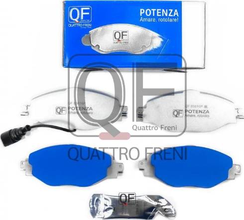 Quattro Freni QF85816P - Kit pastiglie freno, Freno a disco autozon.pro