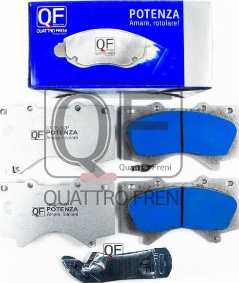 Quattro Freni QF85202P - Kit pastiglie freno, Freno a disco autozon.pro