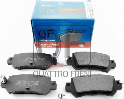 Quattro Freni QF85702 - Kit pastiglie freno, Freno a disco autozon.pro