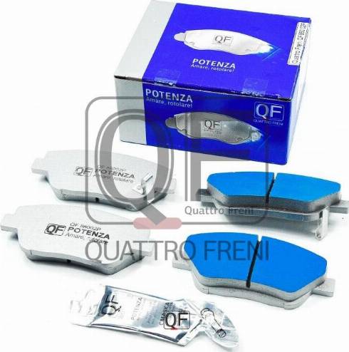 Quattro Freni QF86002P - Kit pastiglie freno, Freno a disco autozon.pro