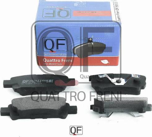 Quattro Freni QF86300 - Kit pastiglie freno, Freno a disco autozon.pro