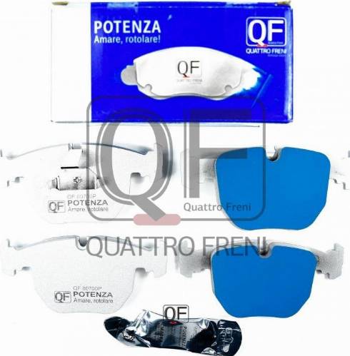 Quattro Freni QF80700P - Kit pastiglie freno, Freno a disco autozon.pro