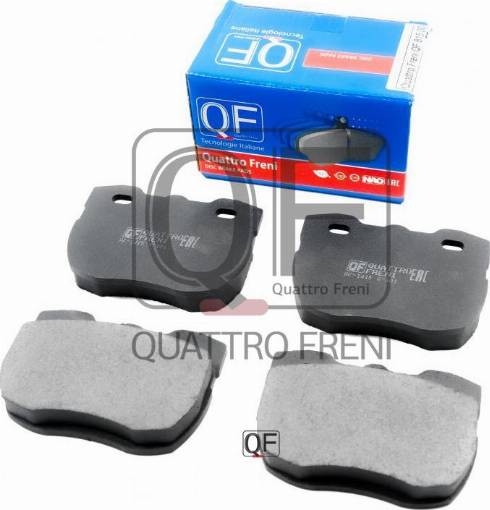 Quattro Freni QF81500 - Kit pastiglie freno, Freno a disco autozon.pro