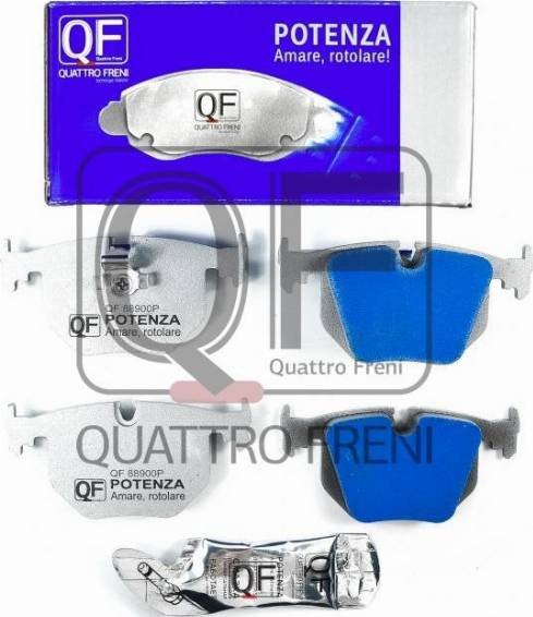 Quattro Freni QF88900P - Kit pastiglie freno, Freno a disco autozon.pro