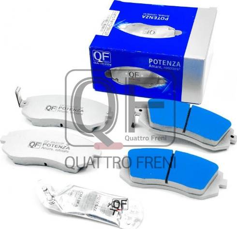 Quattro Freni QF88402P - Kit pastiglie freno, Freno a disco autozon.pro