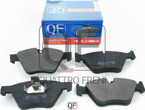 Quattro Freni QF88500 - Kit pastiglie freno, Freno a disco autozon.pro