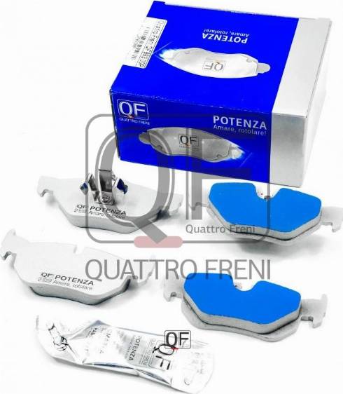 Quattro Freni QF88300P - Kit pastiglie freno, Freno a disco autozon.pro