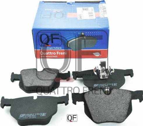 Quattro Freni QF88700 - Kit pastiglie freno, Freno a disco autozon.pro