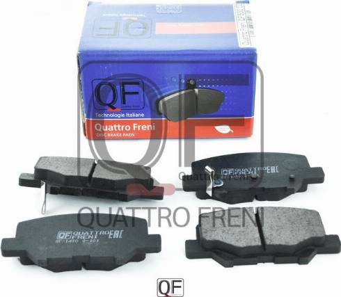 Quattro Freni QF83002 - Kit pastiglie freno, Freno a disco autozon.pro