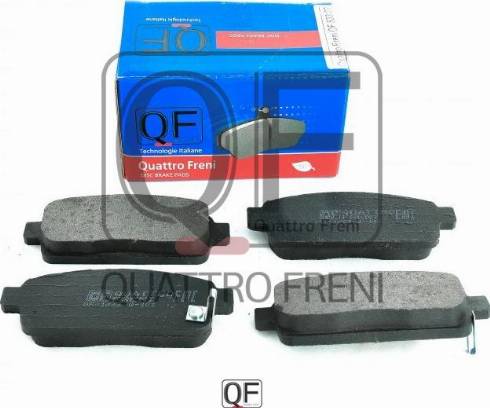 Quattro Freni QF83302 - Kit pastiglie freno, Freno a disco autozon.pro