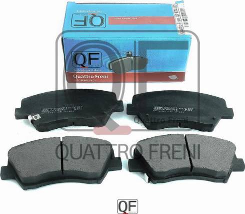 Quattro Freni QF87402 - Kit pastiglie freno, Freno a disco autozon.pro