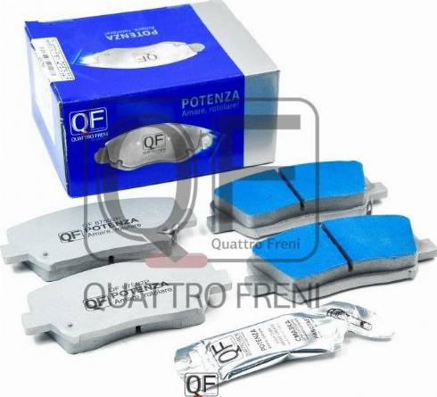 Quattro Freni QF87502P - Kit pastiglie freno, Freno a disco autozon.pro