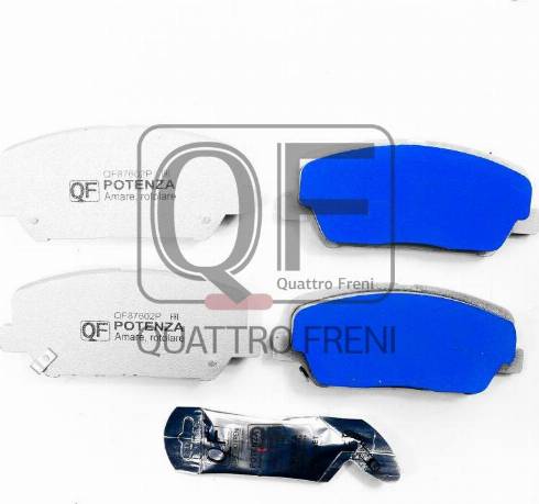 Quattro Freni QF87602P - Kit pastiglie freno, Freno a disco autozon.pro