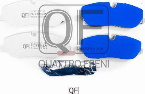 Quattro Freni QF87100P - Kit pastiglie freno, Freno a disco autozon.pro