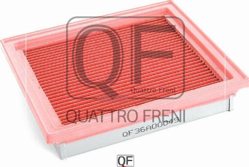 Quattro Freni QF36A00049 - Filtro aria autozon.pro