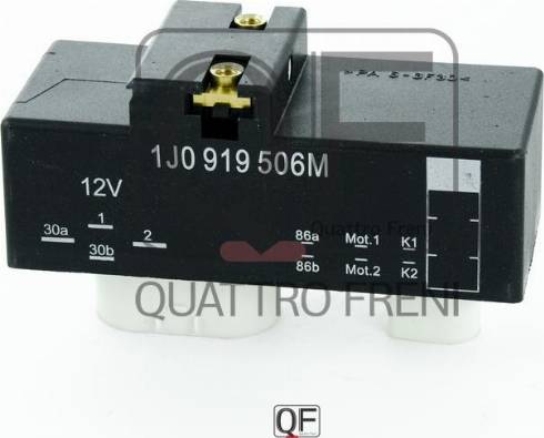 Quattro Freni QF25A00062 - Centralina, Ventola elettr. (Raffreddamento motore) autozon.pro