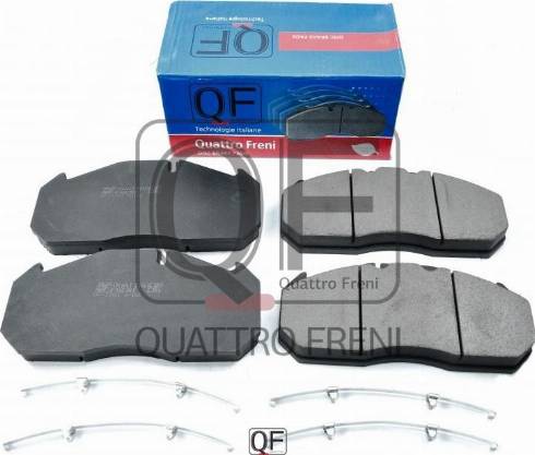 Quattro Freni QF70151 - Kit pastiglie freno, Freno a disco autozon.pro