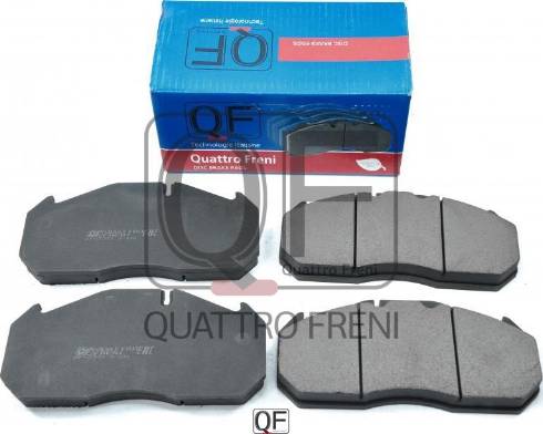 Quattro Freni QF70100 - Kit pastiglie freno, Freno a disco autozon.pro