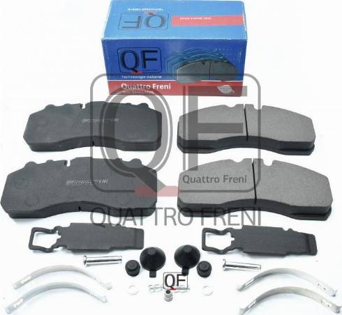 Quattro Freni QF70250 - Kit pastiglie freno, Freno a disco autozon.pro