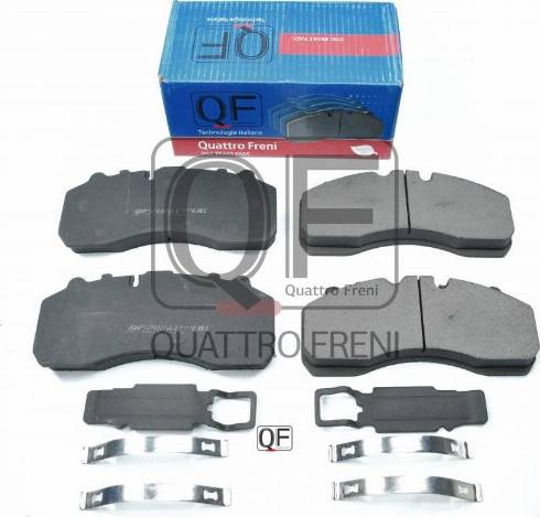 Quattro Freni QF70253 - Kit pastiglie freno, Freno a disco autozon.pro