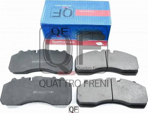 Quattro Freni QF70200 - Kit pastiglie freno, Freno a disco autozon.pro