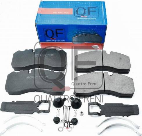 Quattro Freni QF71150 - Kit pastiglie freno, Freno a disco autozon.pro