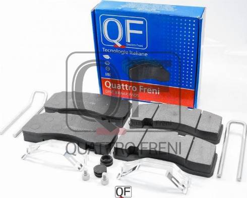 Quattro Freni QF72750 - Kit pastiglie freno, Freno a disco autozon.pro