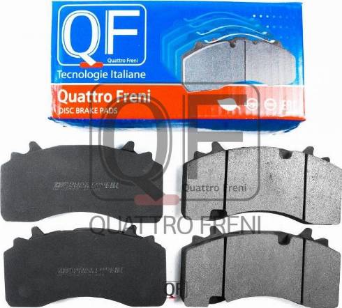 Quattro Freni QF72700 - Kit pastiglie freno, Freno a disco autozon.pro