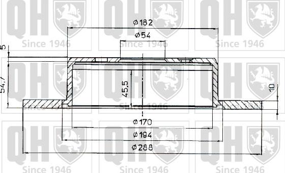 Quinton Hazell BDC4946 - Discofreno autozon.pro