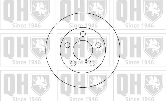 Quinton Hazell BDC4958 - Discofreno autozon.pro