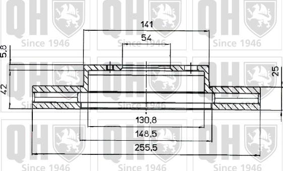 Quinton Hazell BDC4418 - Discofreno autozon.pro