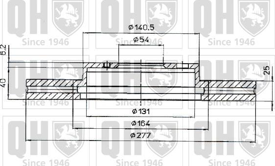 Quinton Hazell BDC4423 - Discofreno autozon.pro