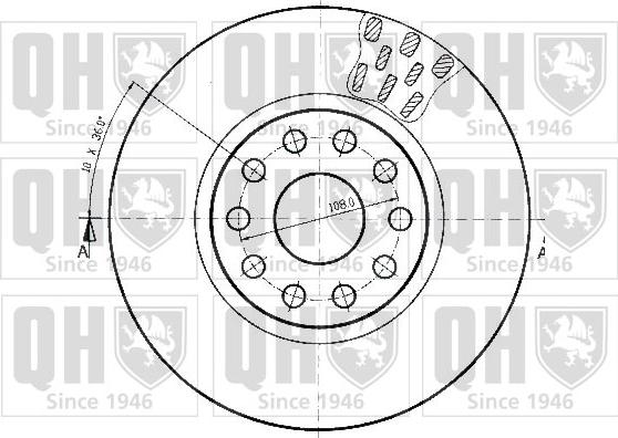 Quinton Hazell BDC4501 - Discofreno autozon.pro