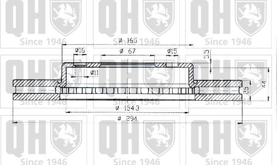 Quinton Hazell BDC4639 - Discofreno autozon.pro