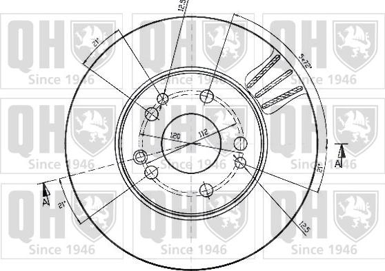 Quinton Hazell BDC4639 - Discofreno autozon.pro