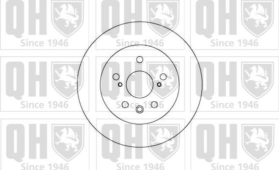 Quinton Hazell BDC4624 - Discofreno autozon.pro